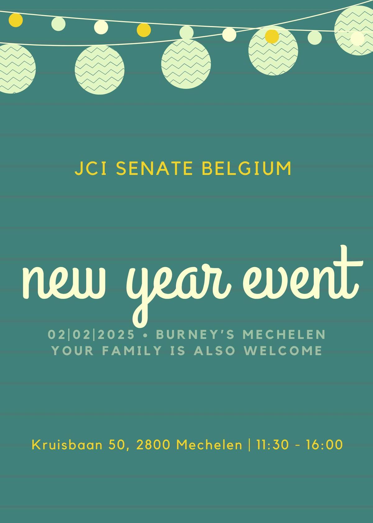 JCI Senate Belgium New Year Event