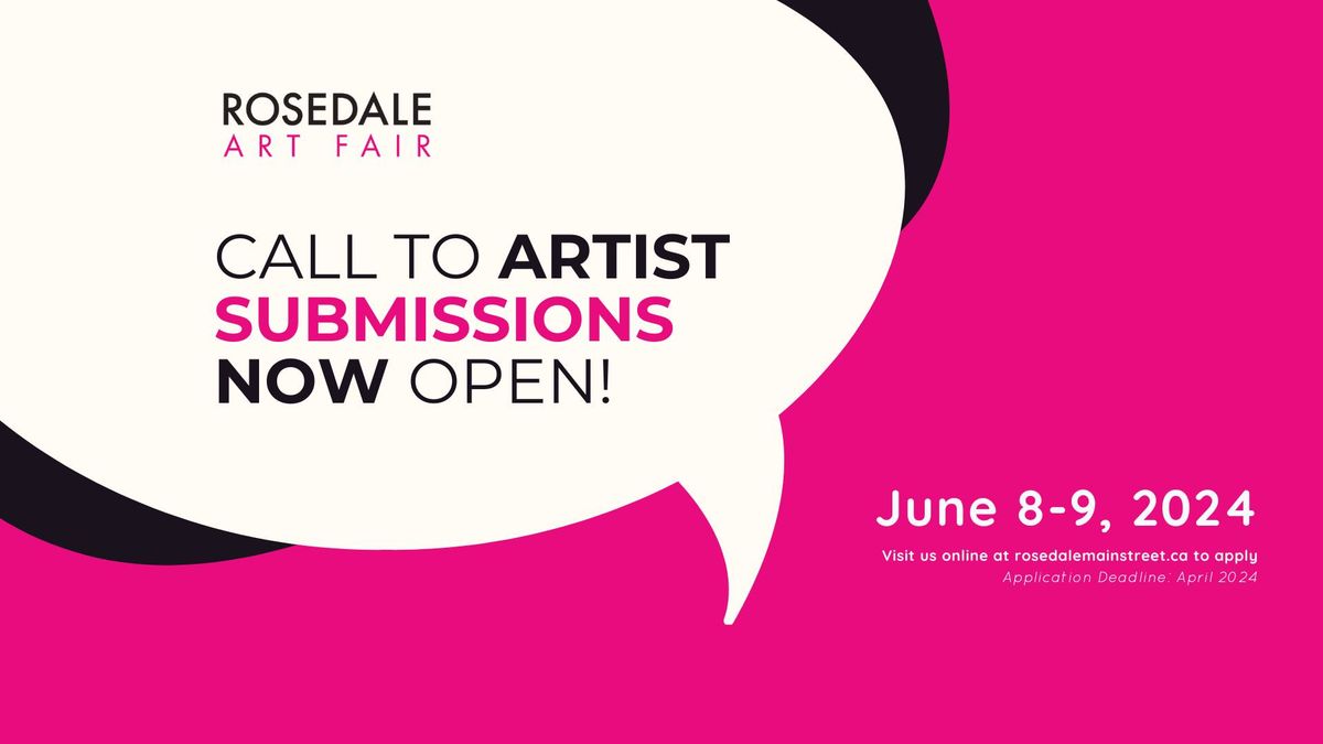 2024 Rosedale Art Fair
