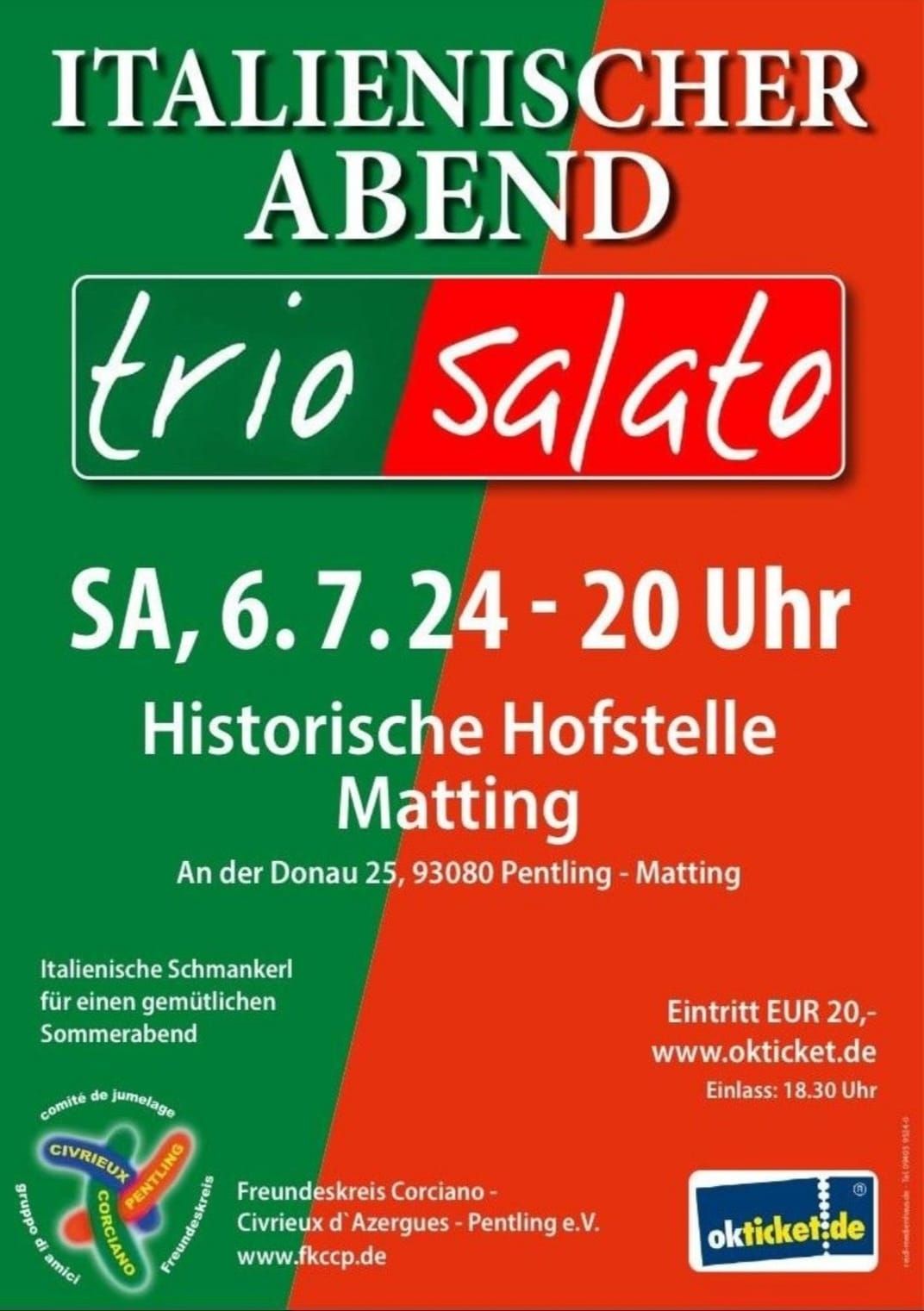 Italienisches Sommerfest