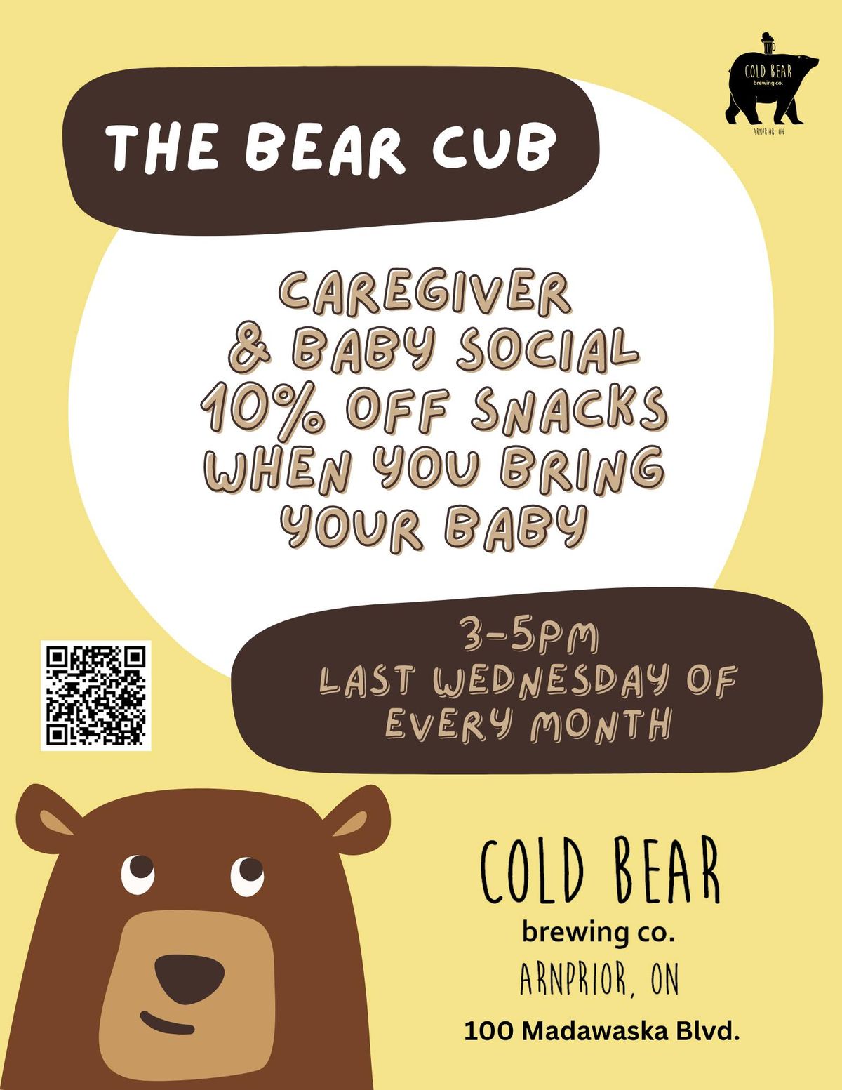 The Bear Cub - Caregiver and Baby Social