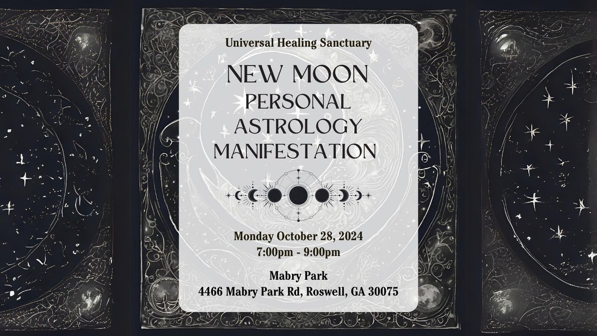 New Moon Personal Astrology Manifestation