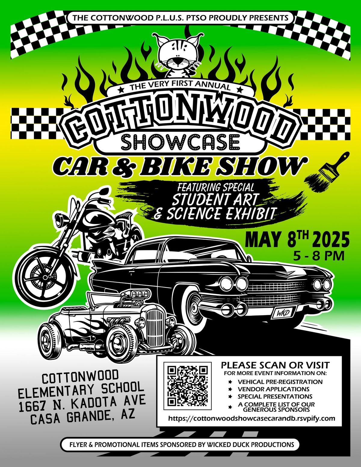 Cottonwood Elementary School's First Annual Car & Bike Show