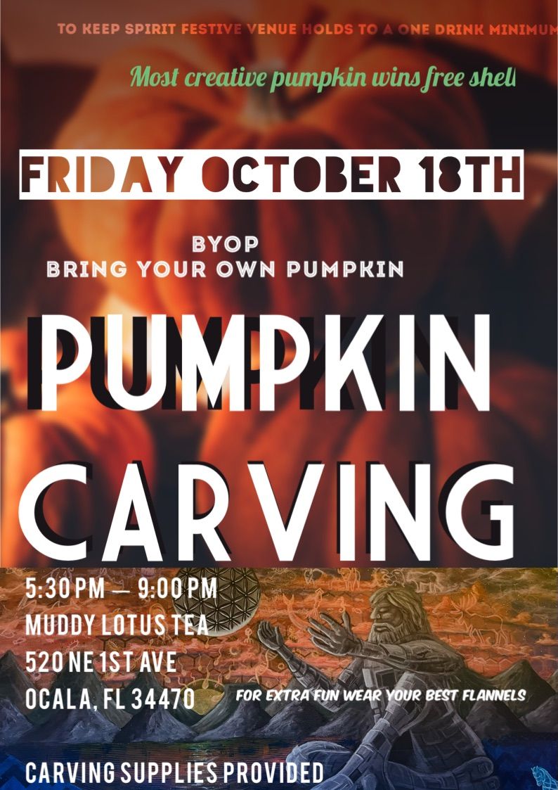 PUMPKIN CARVING -BYOP  \ud83c\udf83