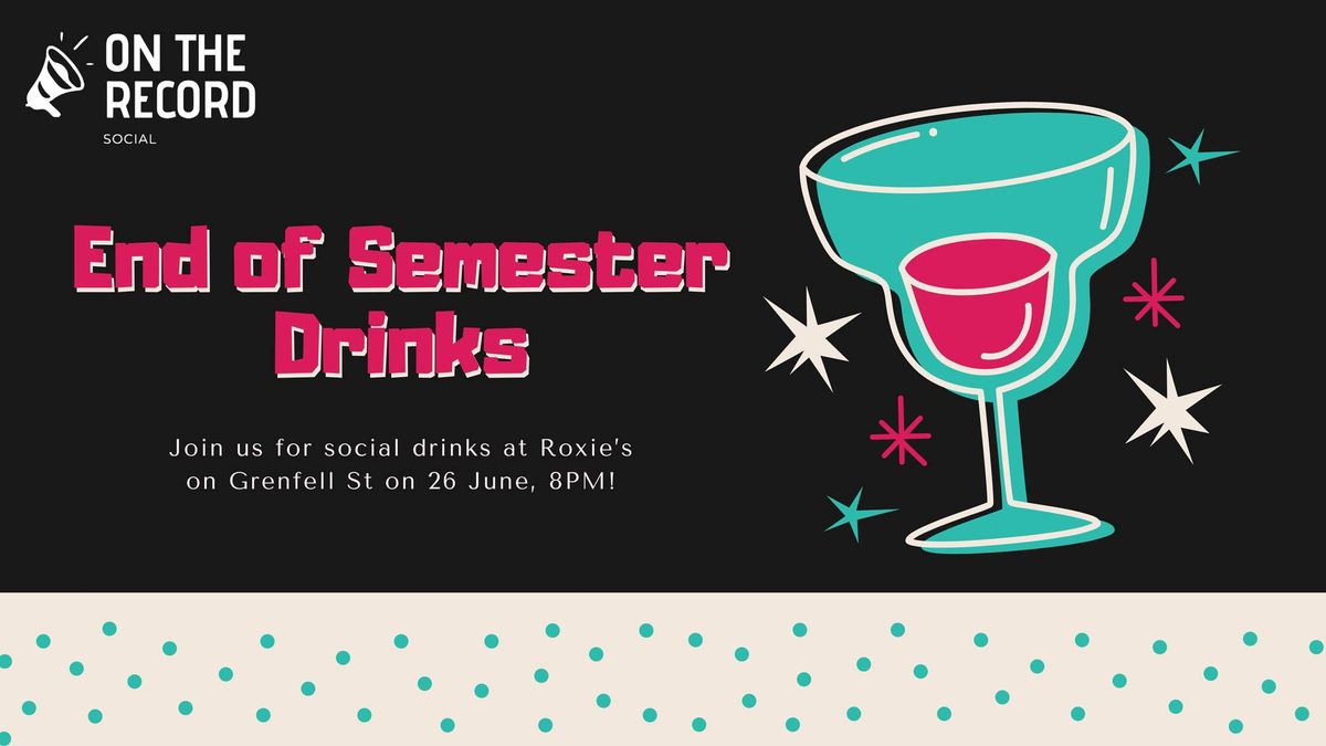 OTR Social's End of Semester Drinks