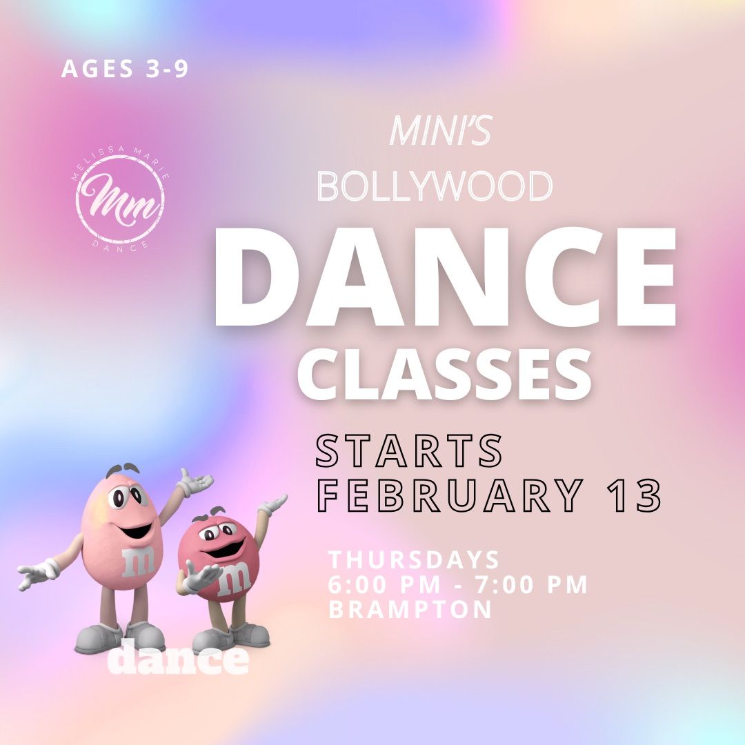 Bollywood Dance Program for Ages 3-9 in Brampton