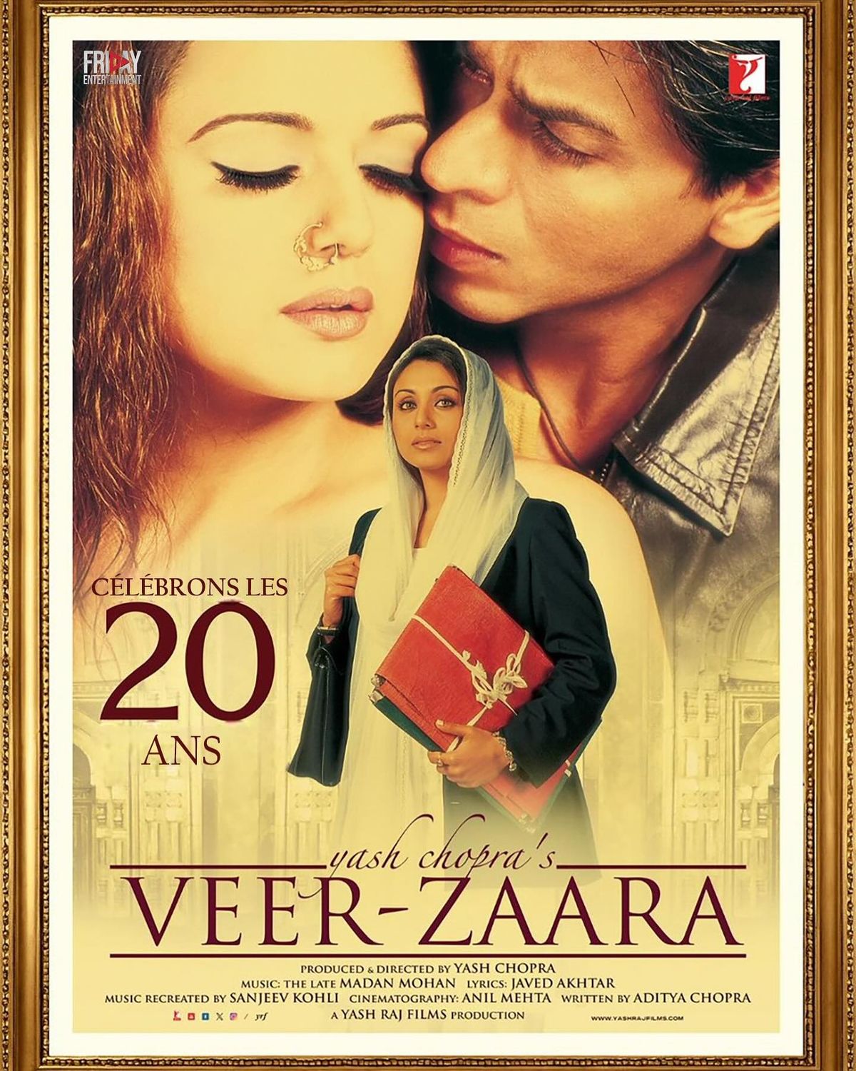 VEER-ZAARA, avec Shahrukh Khan et Preity Zinta, \u00e0 Strasbourg !