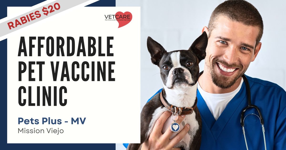 Affordable Pet Vaccine Clinic - Pets Plus MV