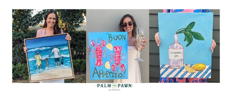 Paint & Sip at the Palm with Bec Gornall