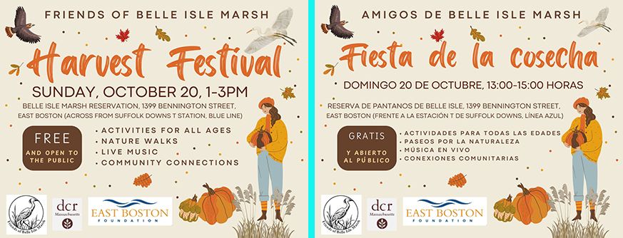 Belle Isle Marsh Harvest Festival \/ Fiesta de cosecha a Belle Isle Marsh