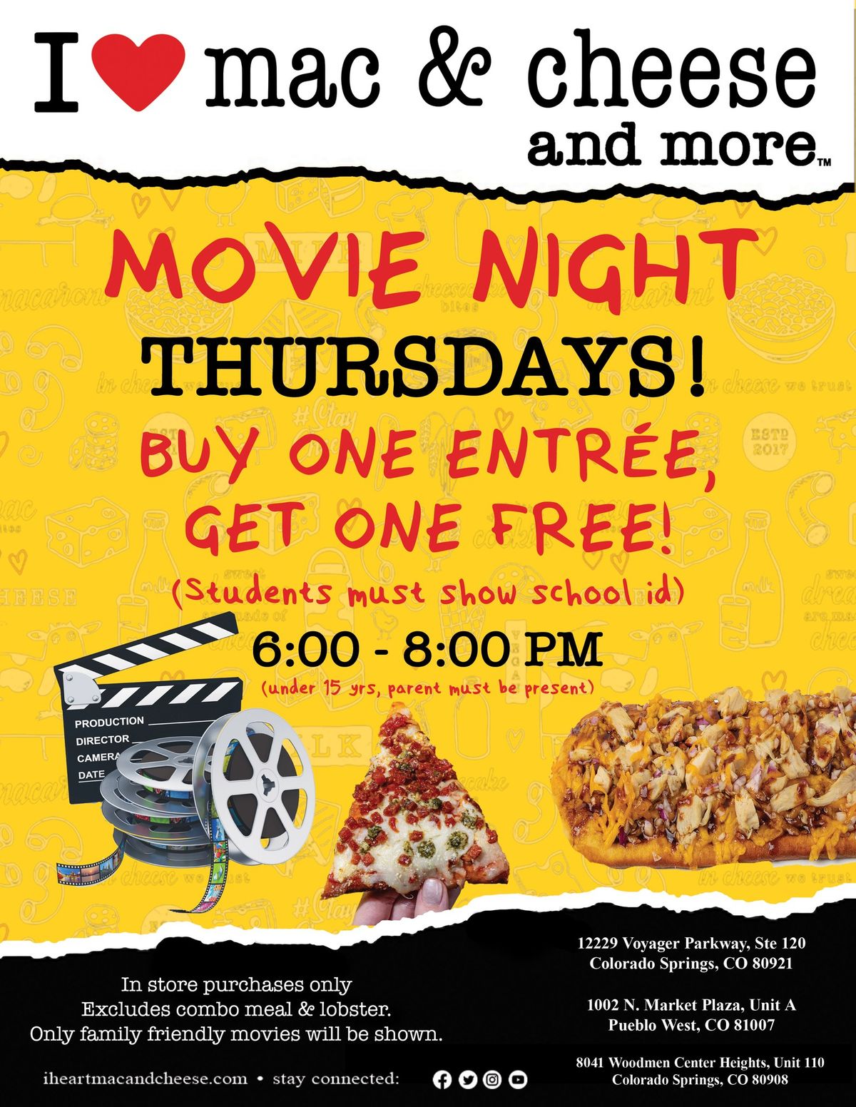 Family Friendly Movie Night Thursdays!