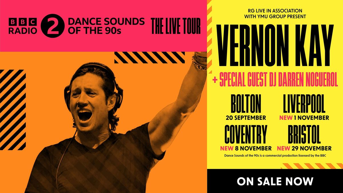 LIVERPOOL | BBC Radio 2 Dance Sounds of the 90s: The Live Tour w\/ Vernon Kay