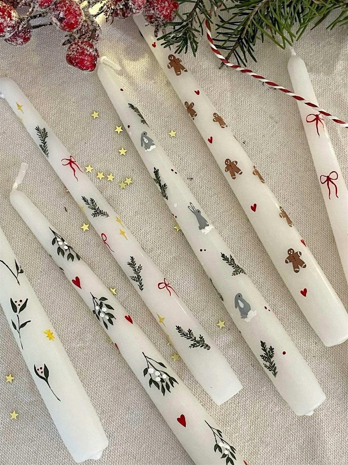 Candle Painting and Prosecco Evening