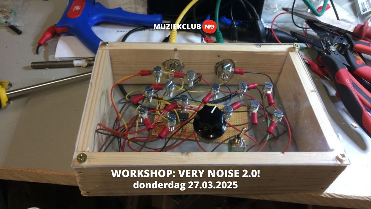 workshop VERY NOISE 2.0! met Thomas Betsens