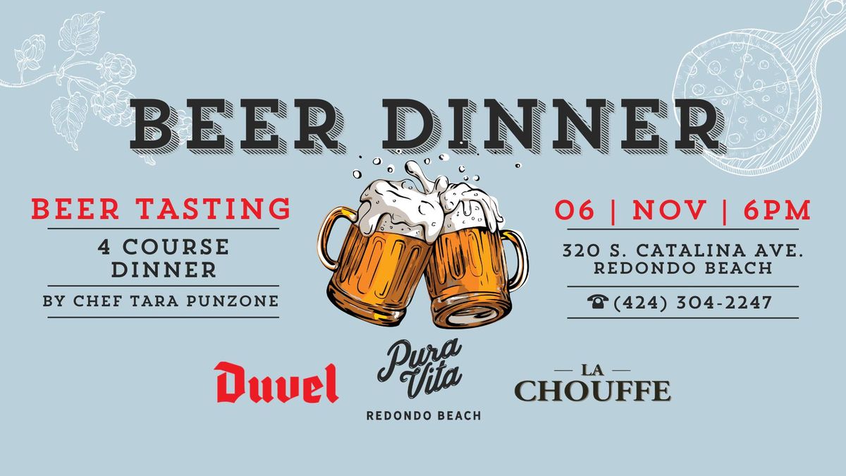 PURA VITA BEER DINNER