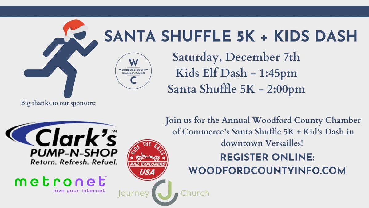 Annual Santa Shuffle 5K + Kid's Dash!