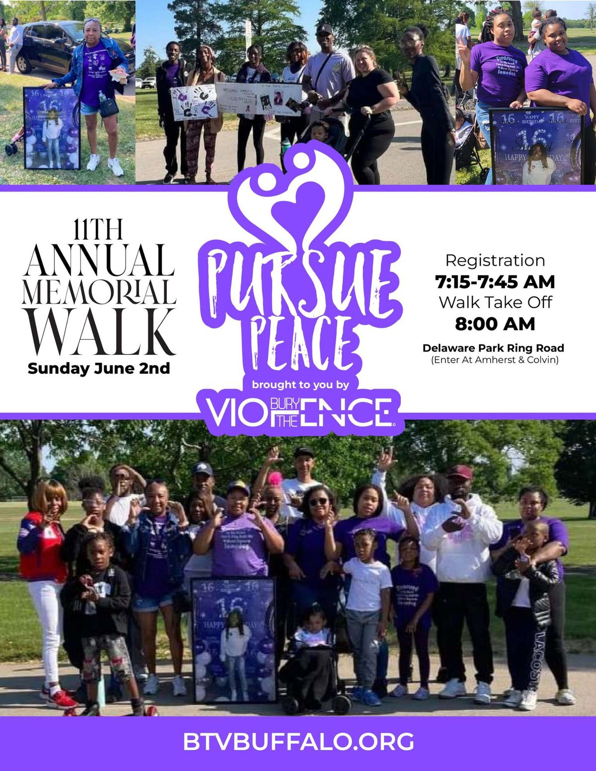 11th Annual Pursue Peace Memorial Walk 