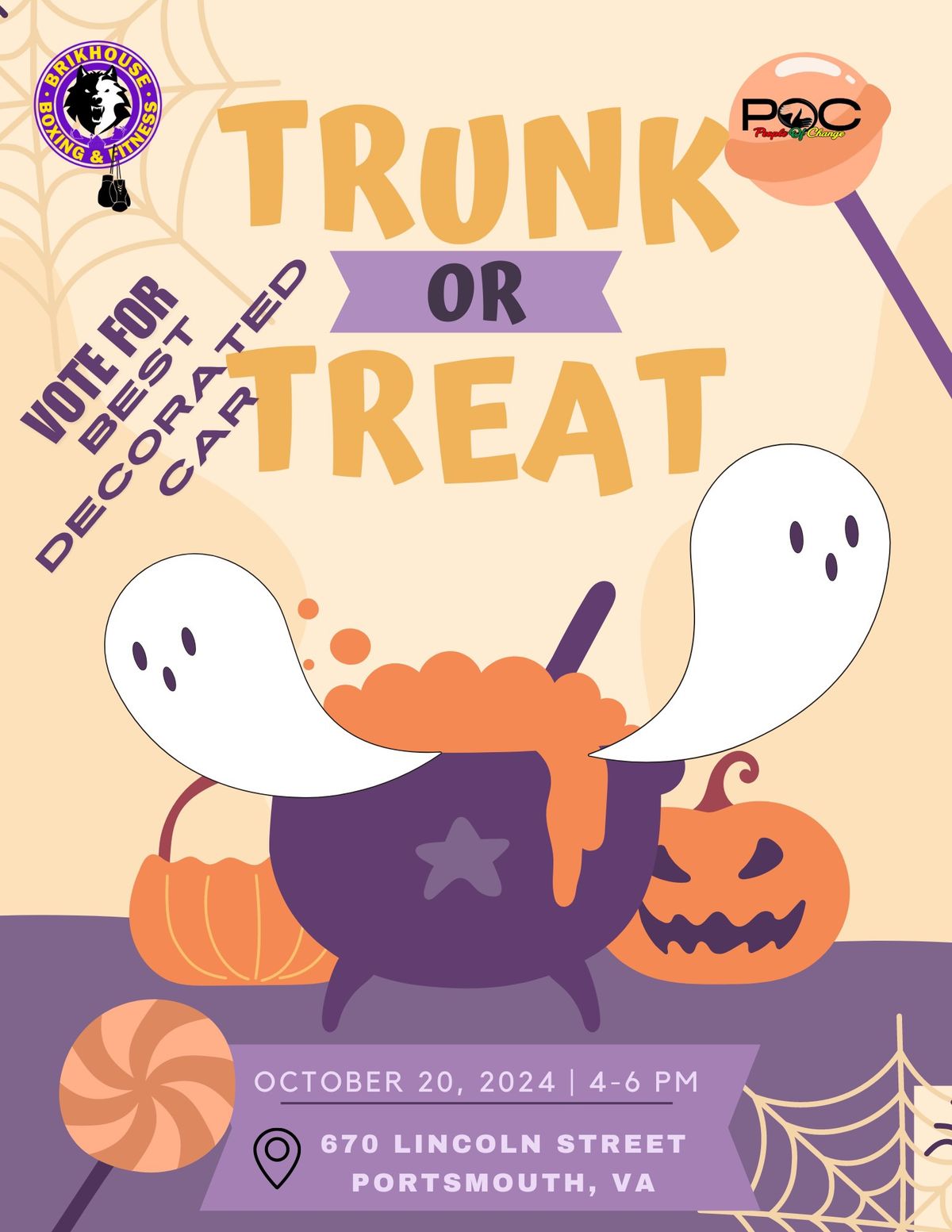 Halloween Car Decorating and Trunk or Treat