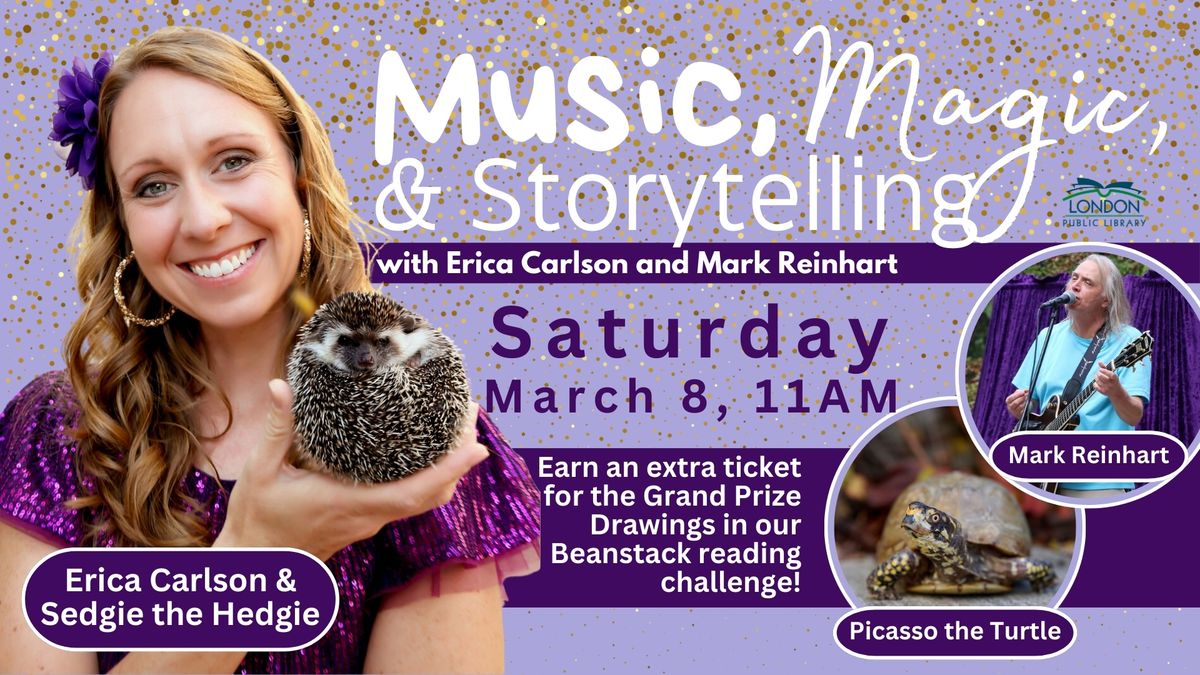 Music, Magic, & Storytelling with Erica Carlson and Mark Reinhart