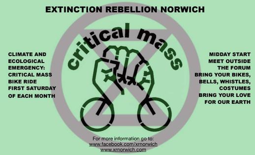 Critical Mass Bike Ride - monthly