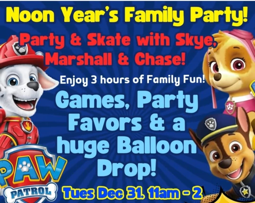 Noon Year\u2019s Eve with Paw Patrol