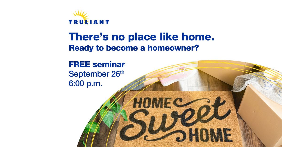 FREE Seminar- Ready to become a homeowner?