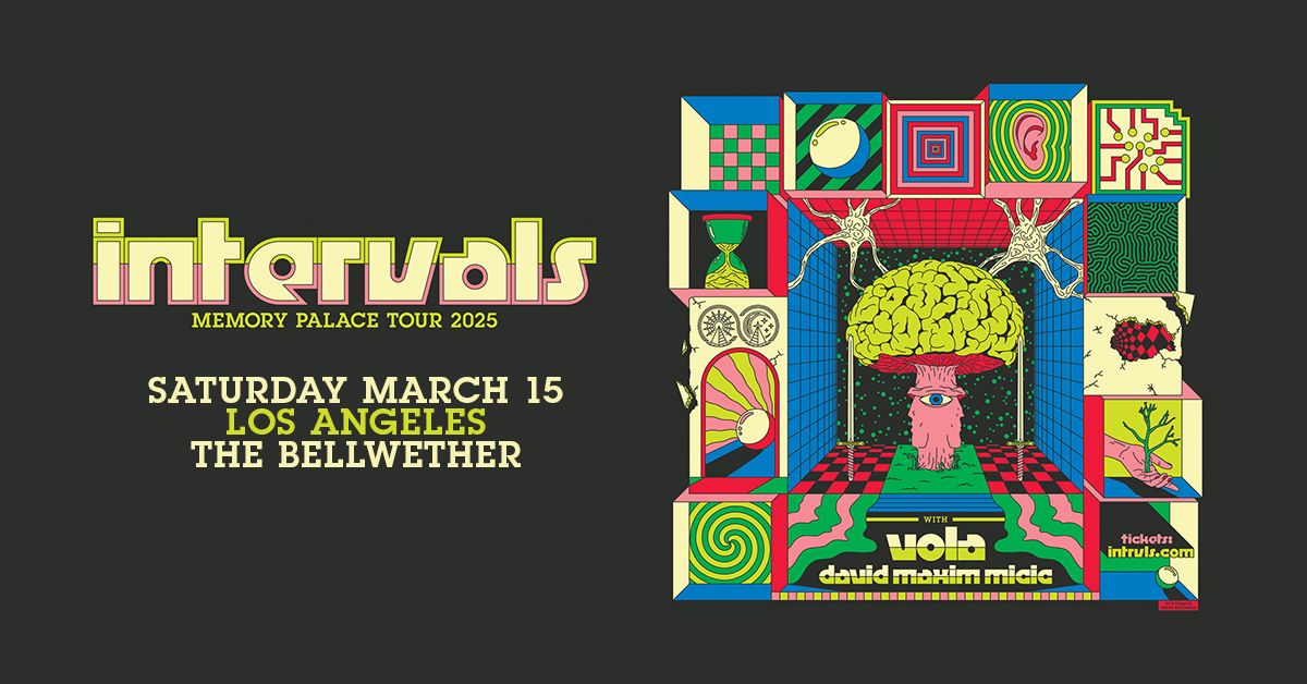 Intervals: Memory Palace Tour 2025 at The Bellwether