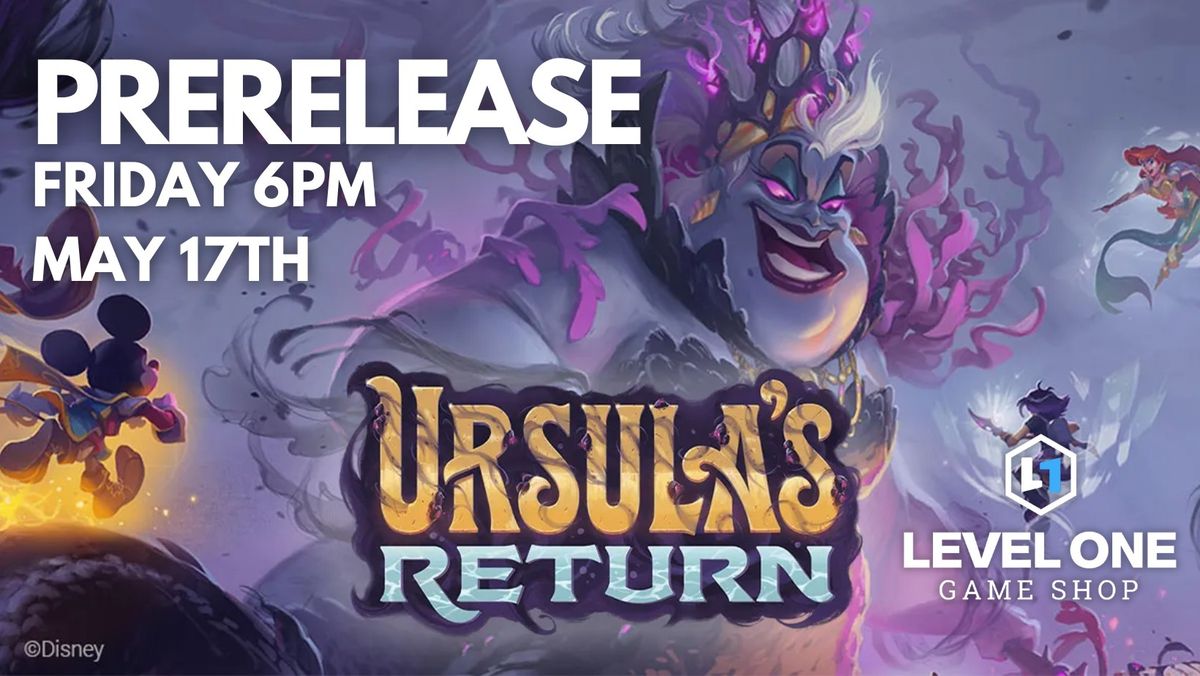Lorcana - Ursula's Return Prerelease