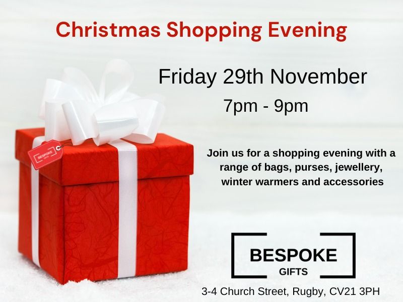 Christmas Shopping Evening