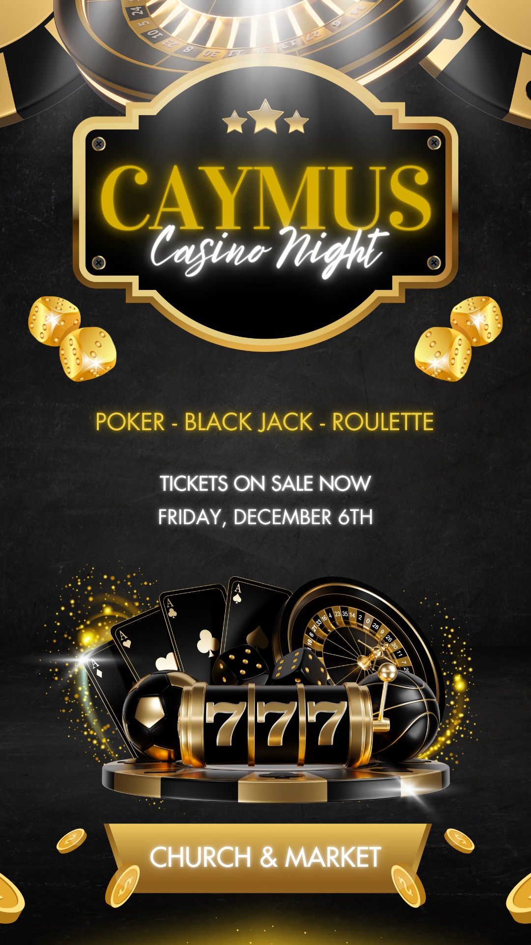 Caymus Casino Night