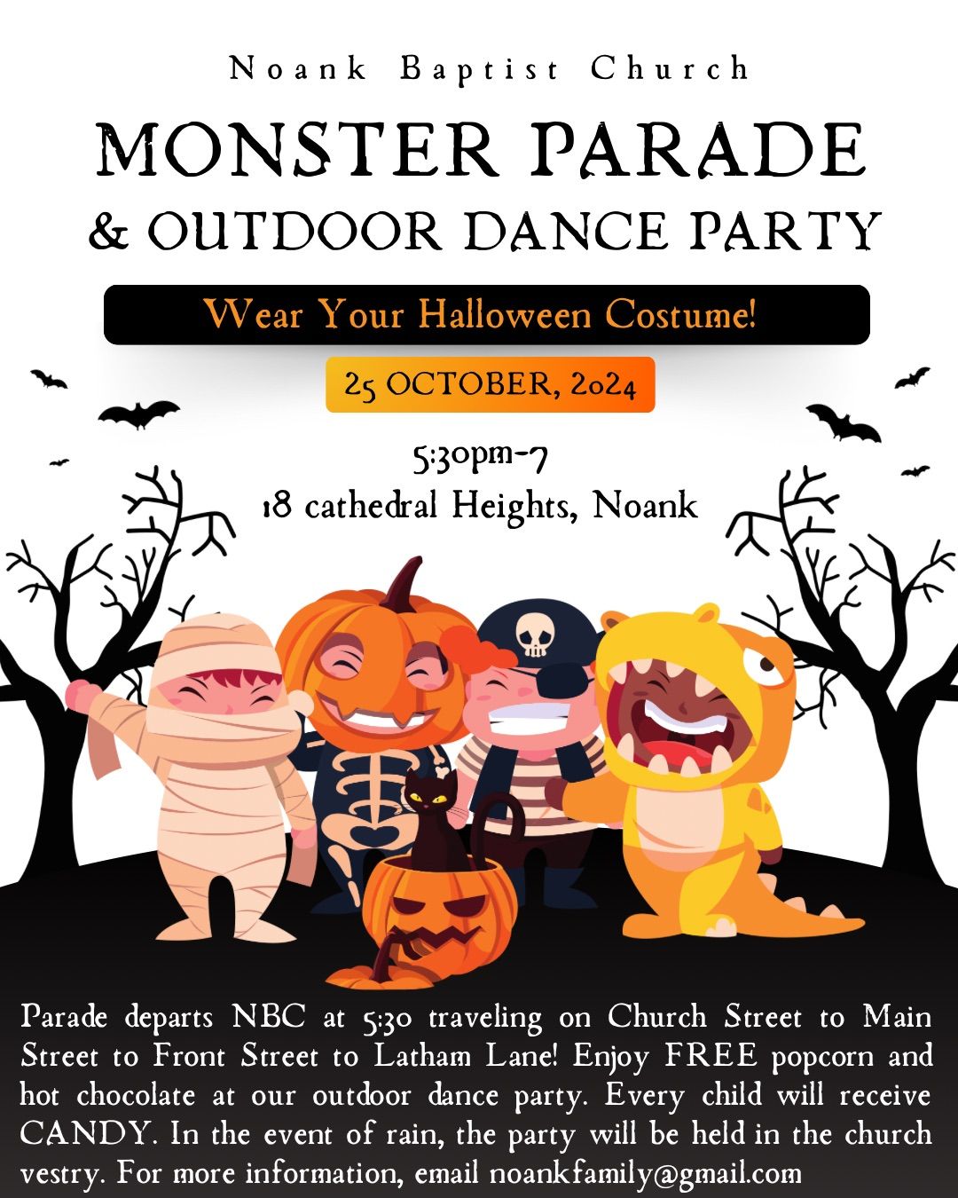 Monster Parade & Outdoor Dance Party