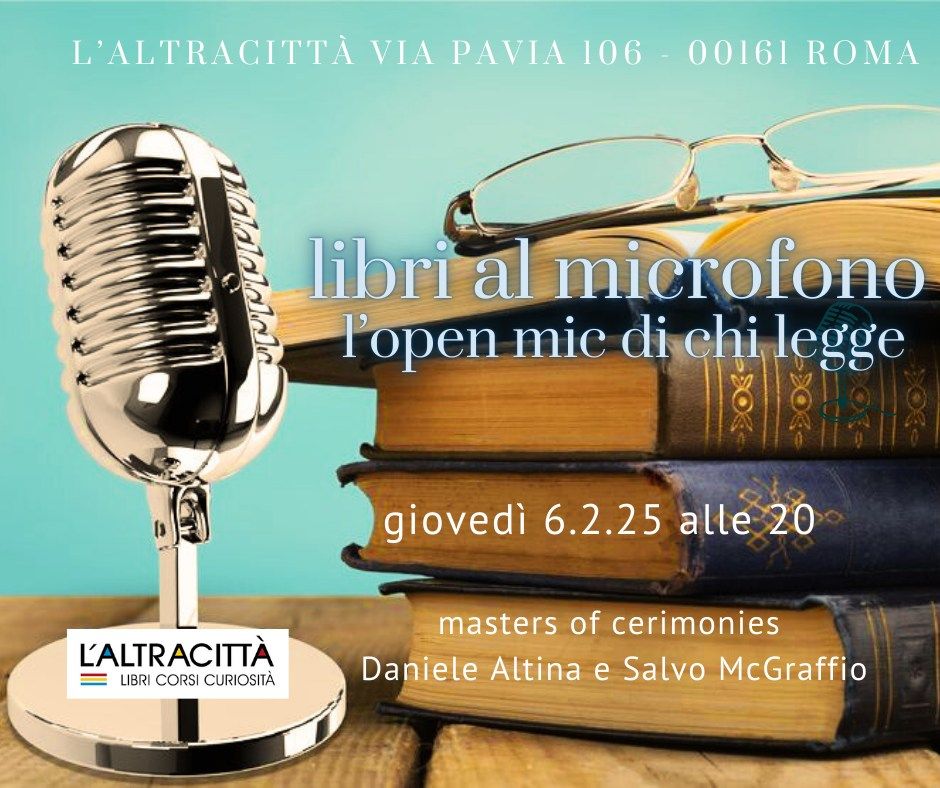 Libri al microfono. A cura di Daniele Altina e Salvo  McGraffio