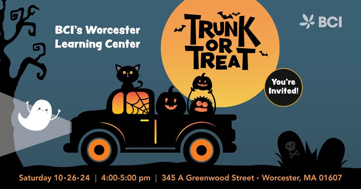 BCI's Worcester Learning Center Trunk-or-Treat