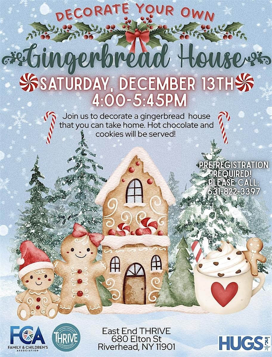 Gingerbread House Decorating