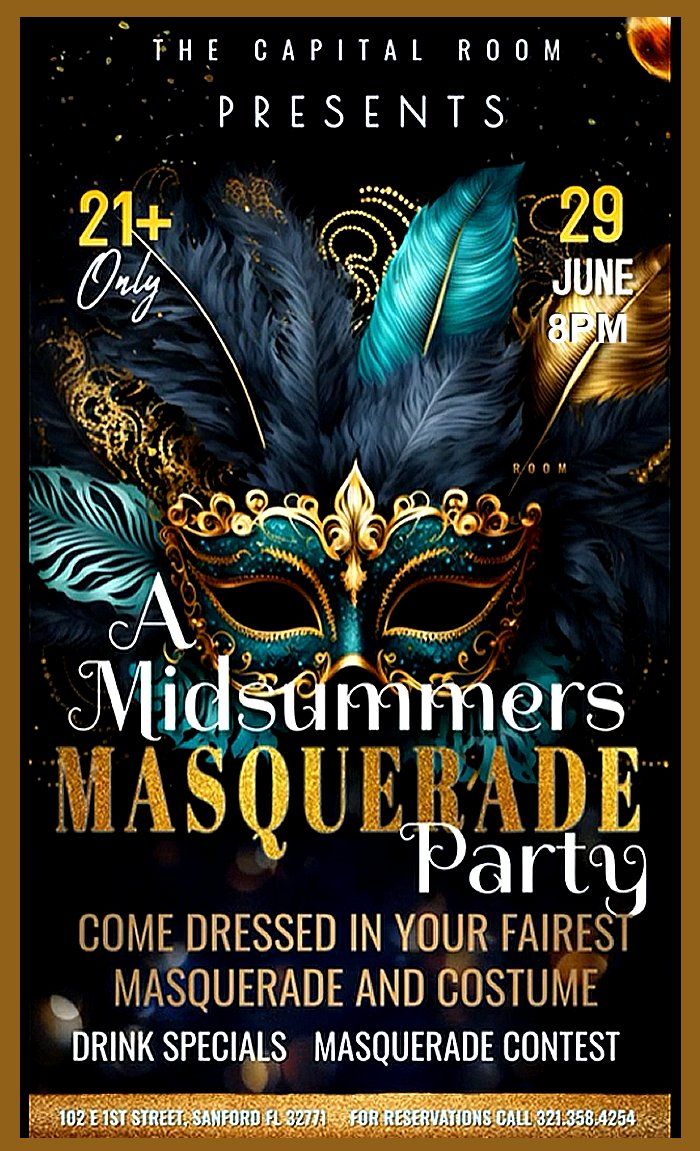 A Midsummers Masquerade Party