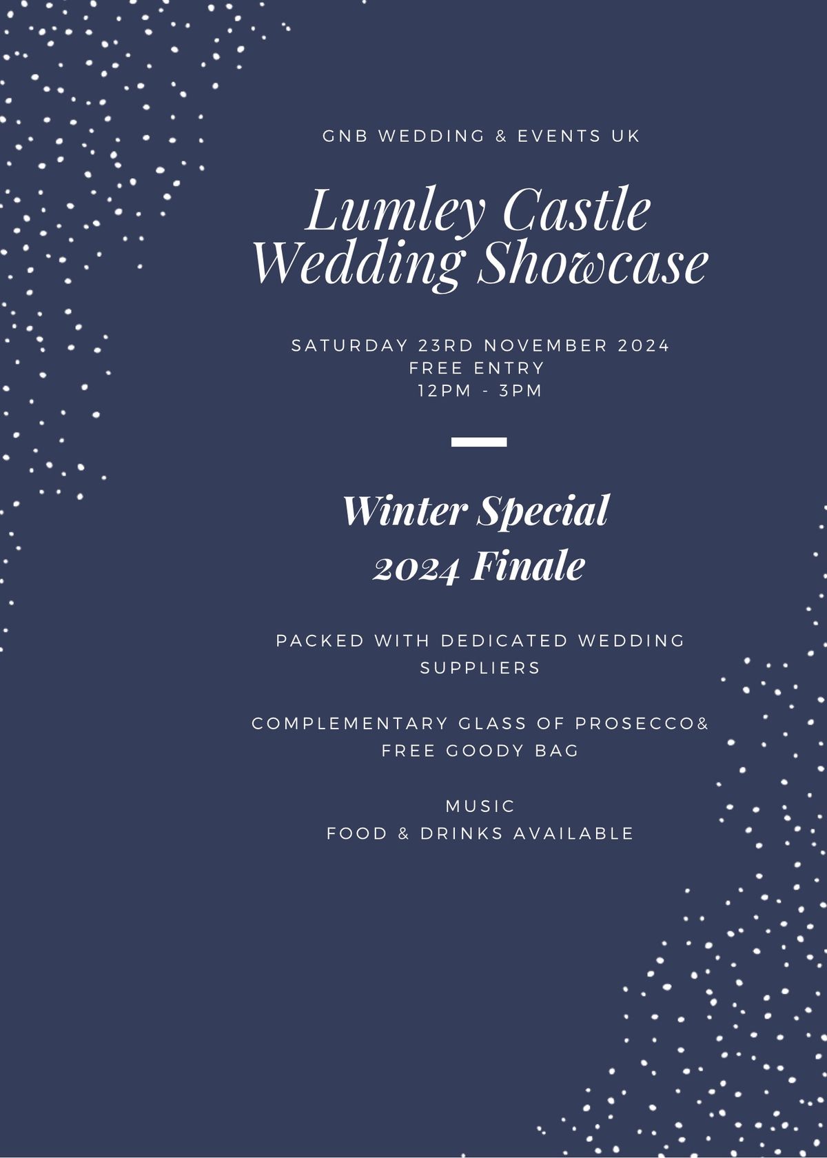 Winter Special Lumley Castle 