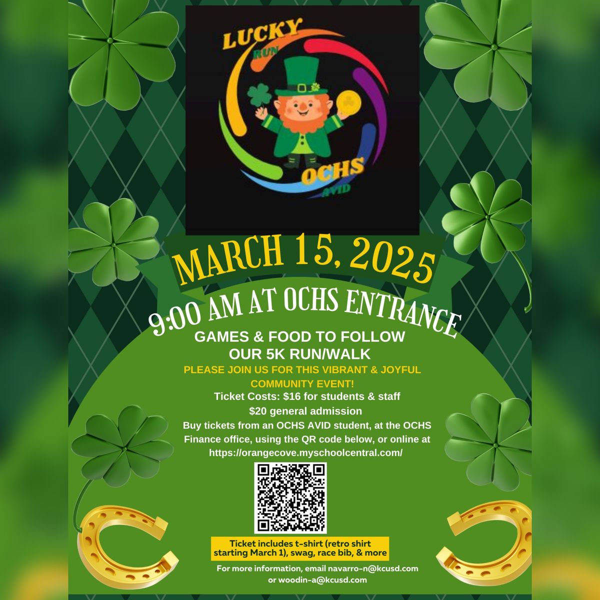 5th Annual 5K Lucky Run & Carnival 