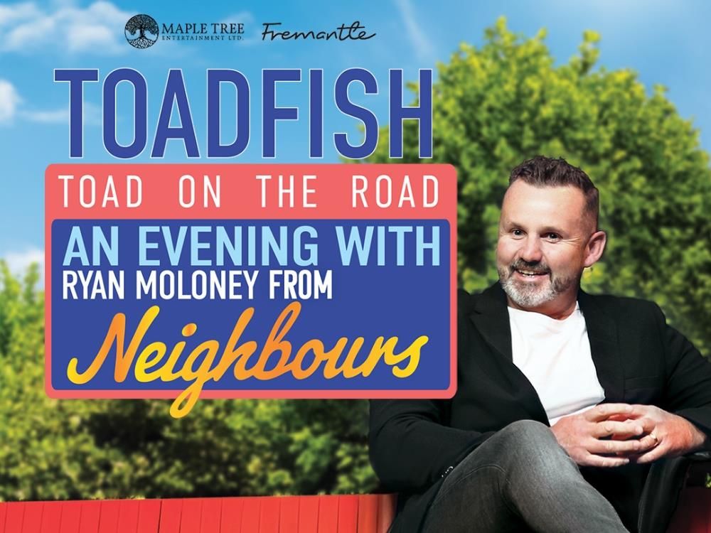 Toad On The Road: An Evening With Neighbours' Ryan Moloney