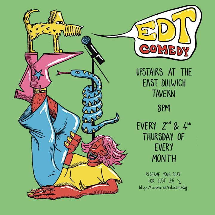 EDT Comedy - Peckham Comedy Night, East Dulwich Tavern, London, 27 June ...