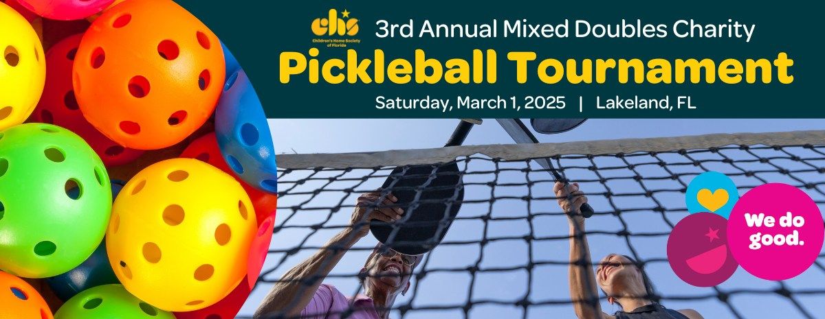 3nd Annual Mixed Doubles Charity Pickleball Tournament