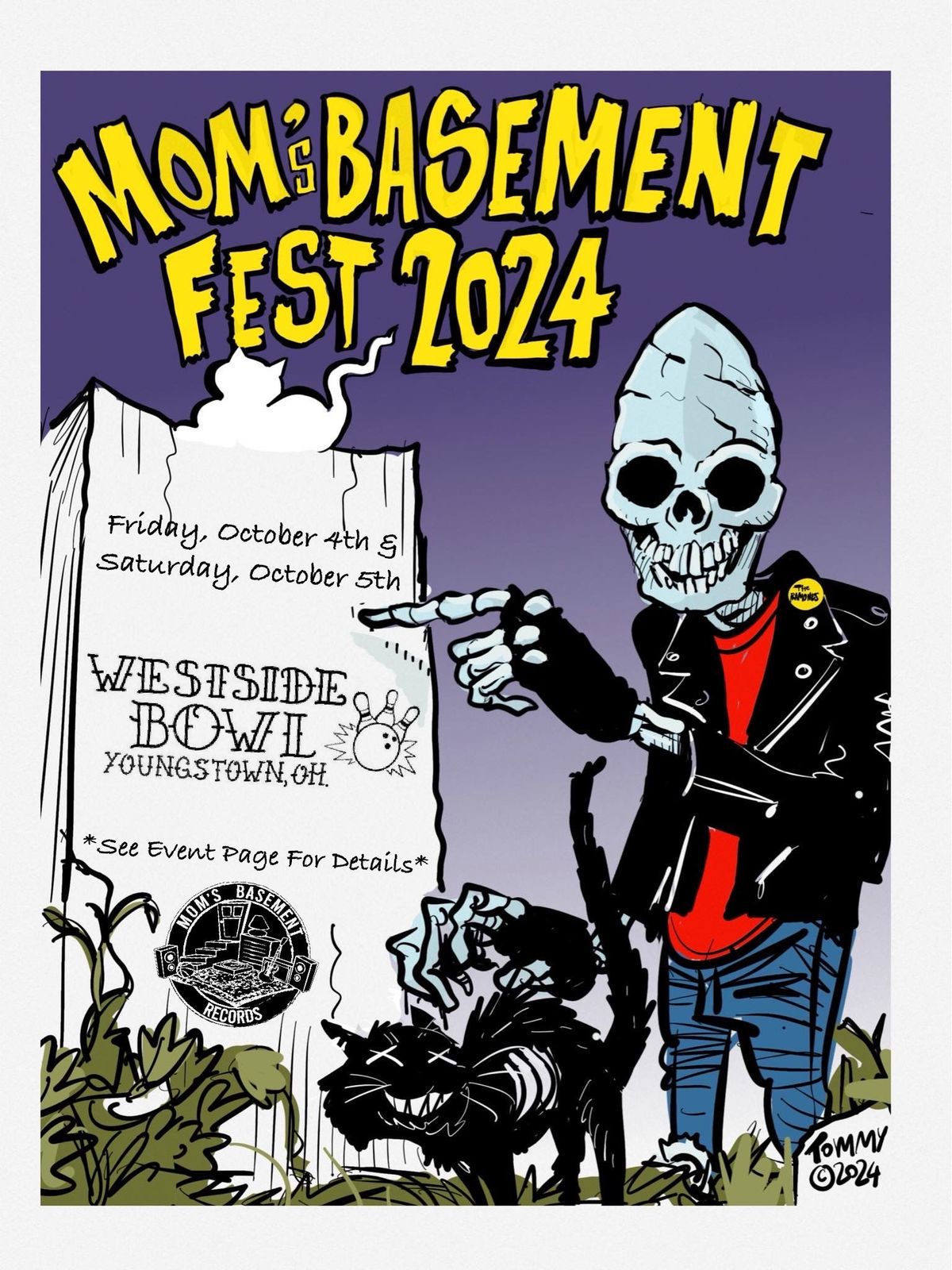 Mom\u2019s Basement Fest 2024 at the Westside Bowl