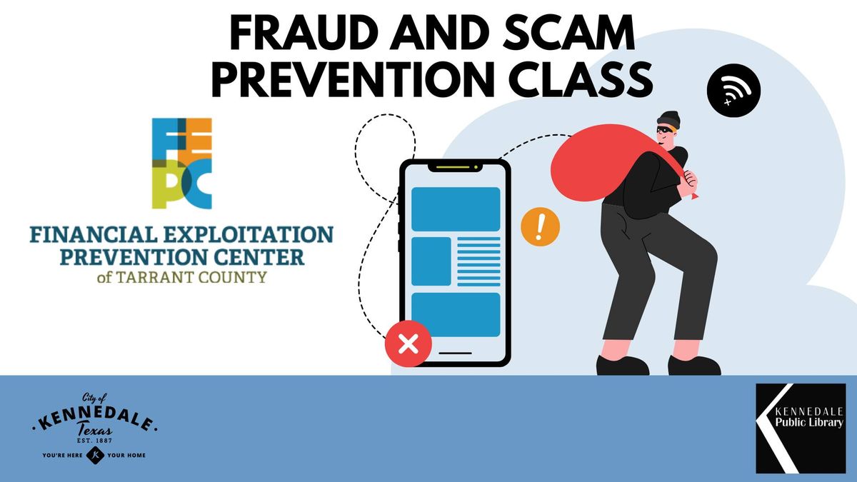 Fraud and Scam Prevention Class