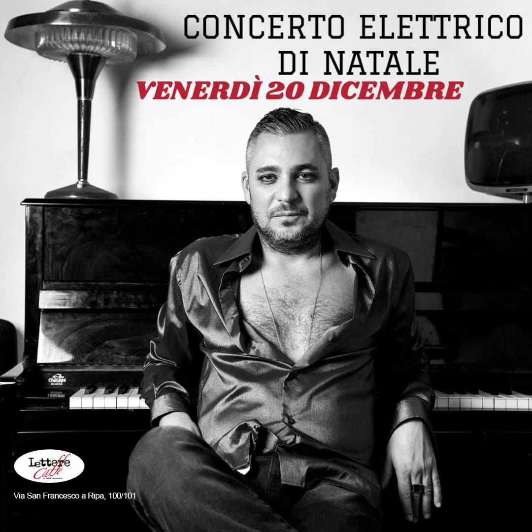 VEN.20 DICEMBRE, RENZ in "Concerto Elettrico Di Natale" 