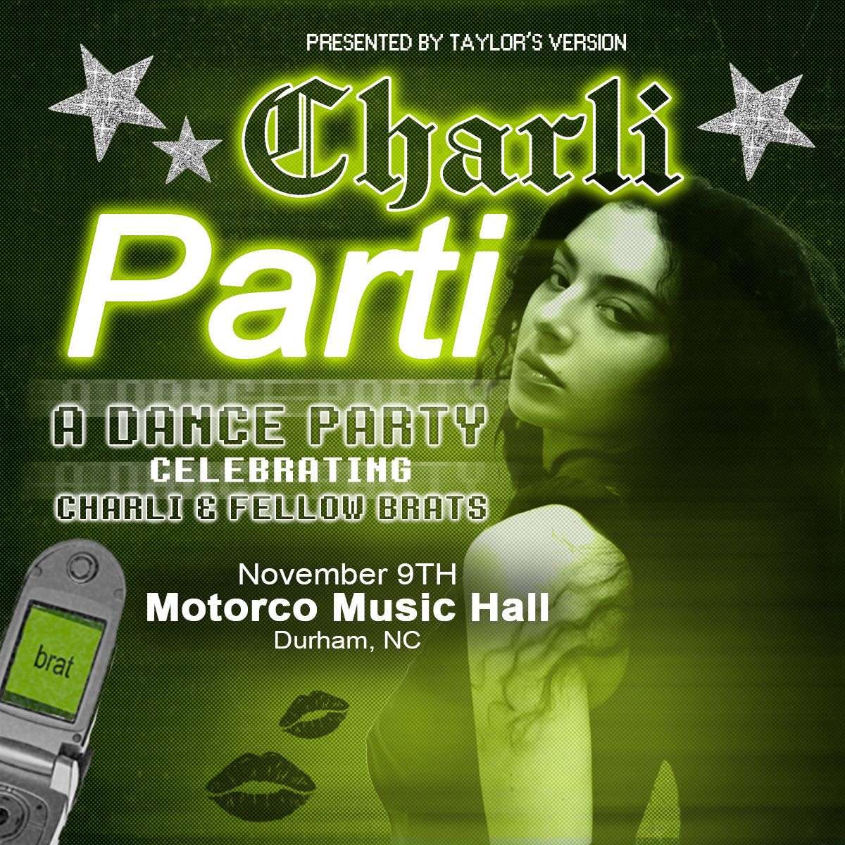 andmoreagain presents CHARLI PARTI at Motorco Music Hall