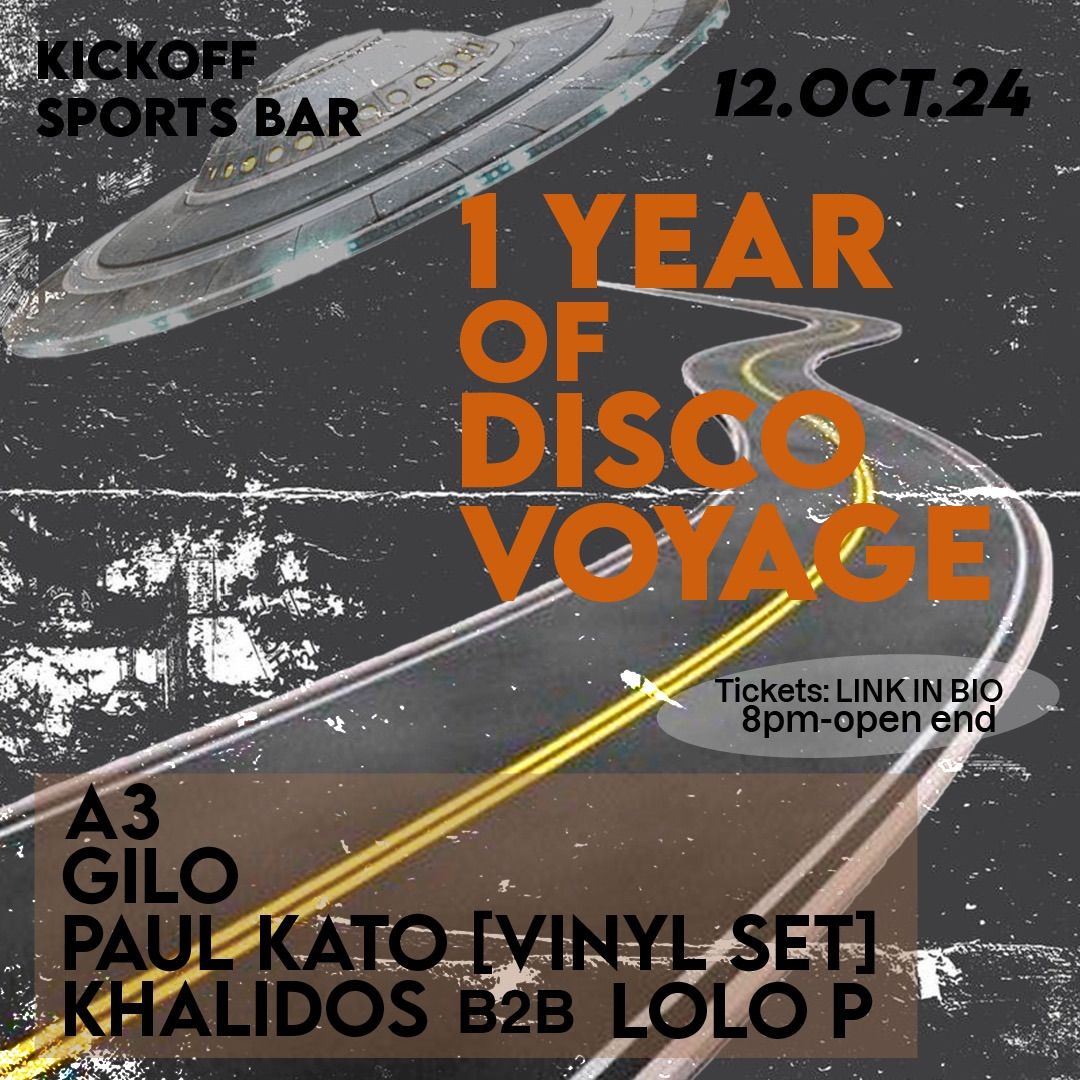 1 YEAR OF DISCO VOYAGE 