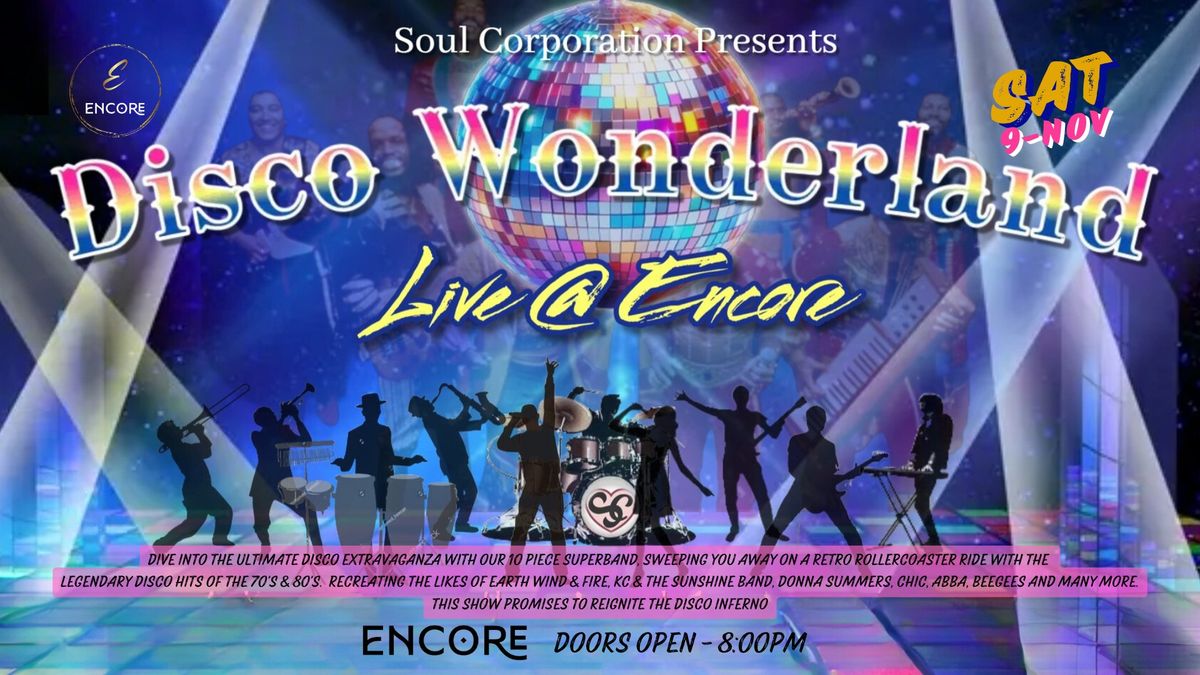 70's Disco Wonderland with Soul Corporation