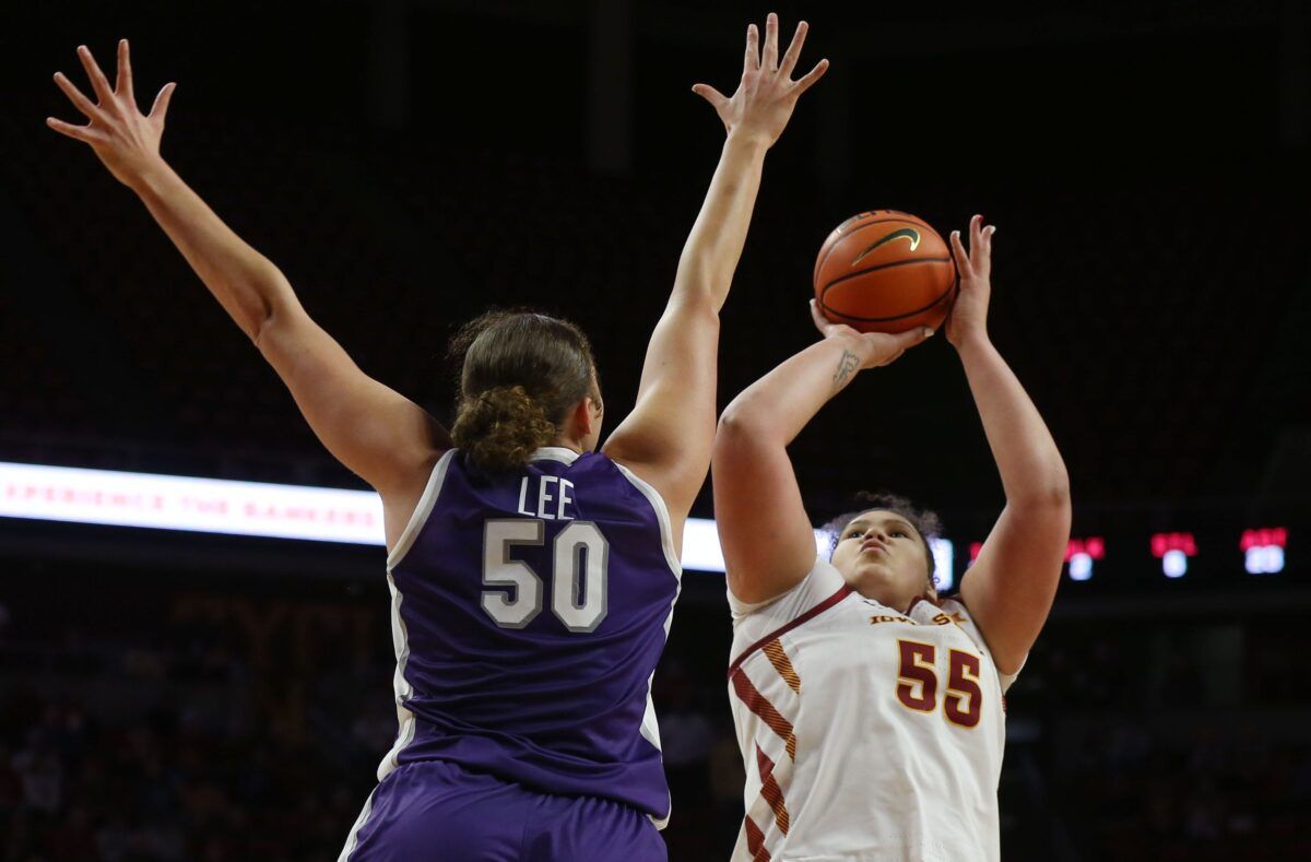 Kansas State Wildcats at Iowa State Cyclones Womens Basketball at Hilton Coliseum