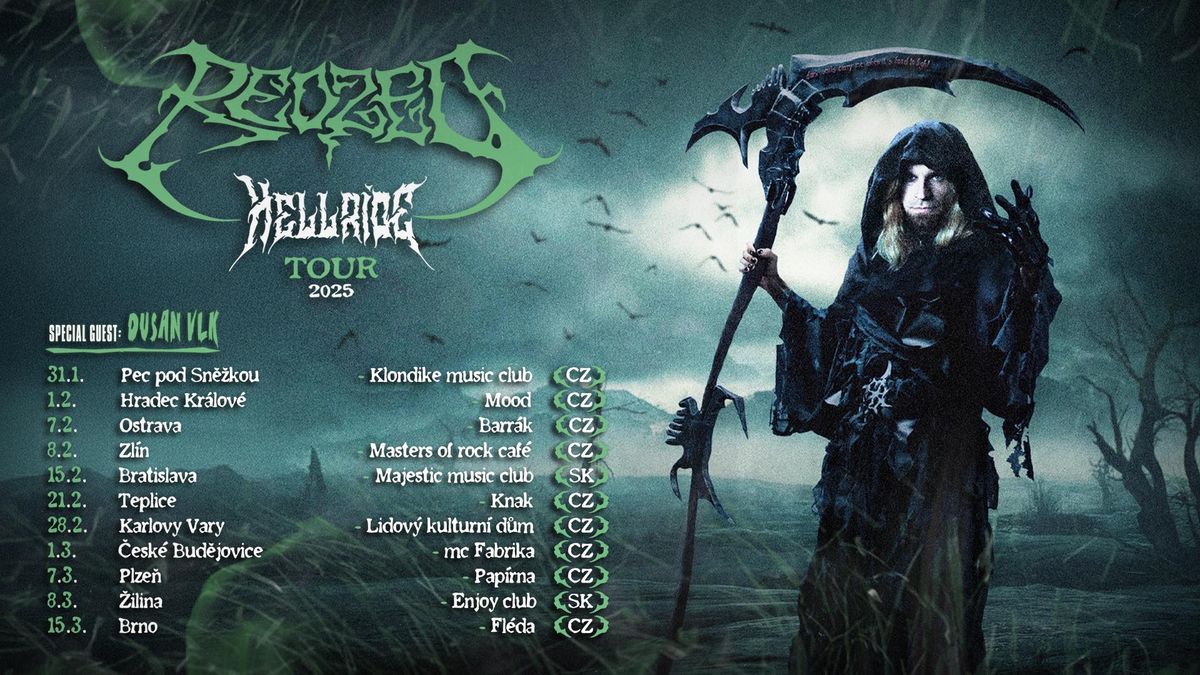 REDZED - \u010cESK\u00c9 BUD\u011aJOVICE - HELLRIDE TOUR (2025)