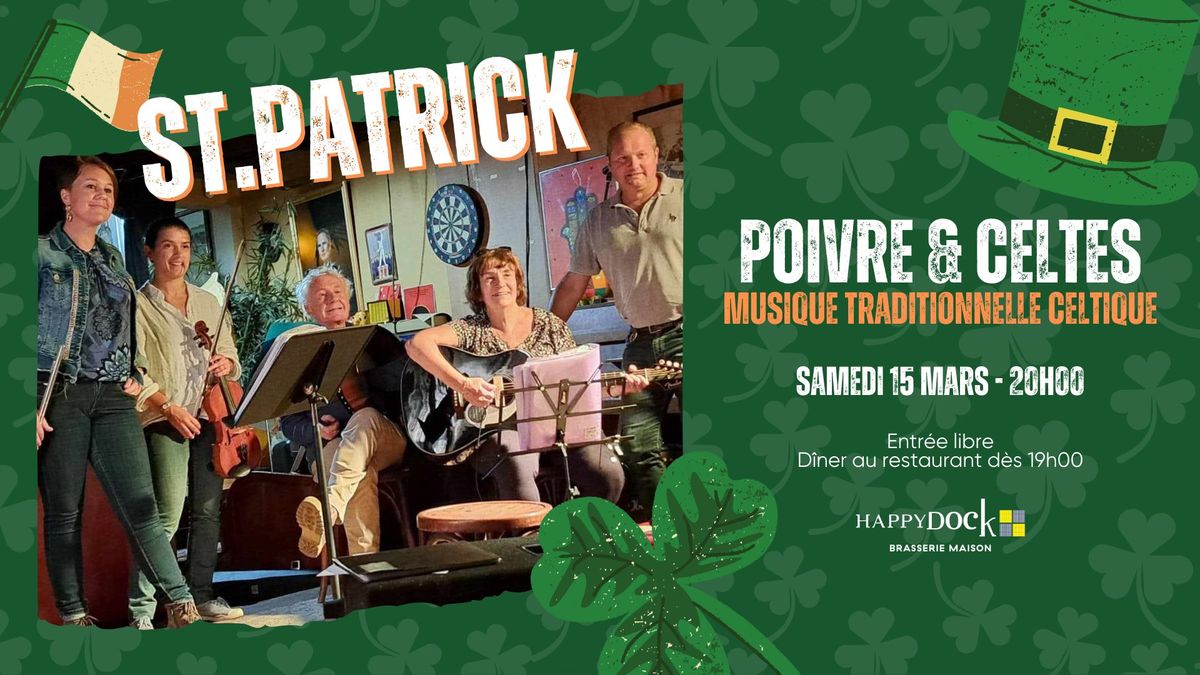 SAINT-PATRICK \ud83c\udf40 Poivre & Celtes - Musique traditionnelle celtique 