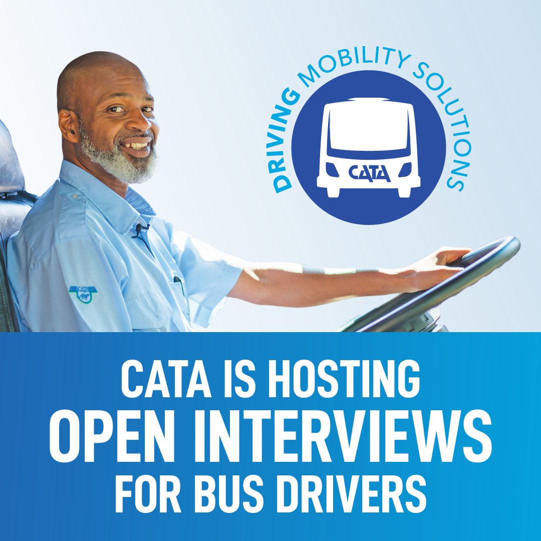 CATA Open Interviews for Bus Drivers
