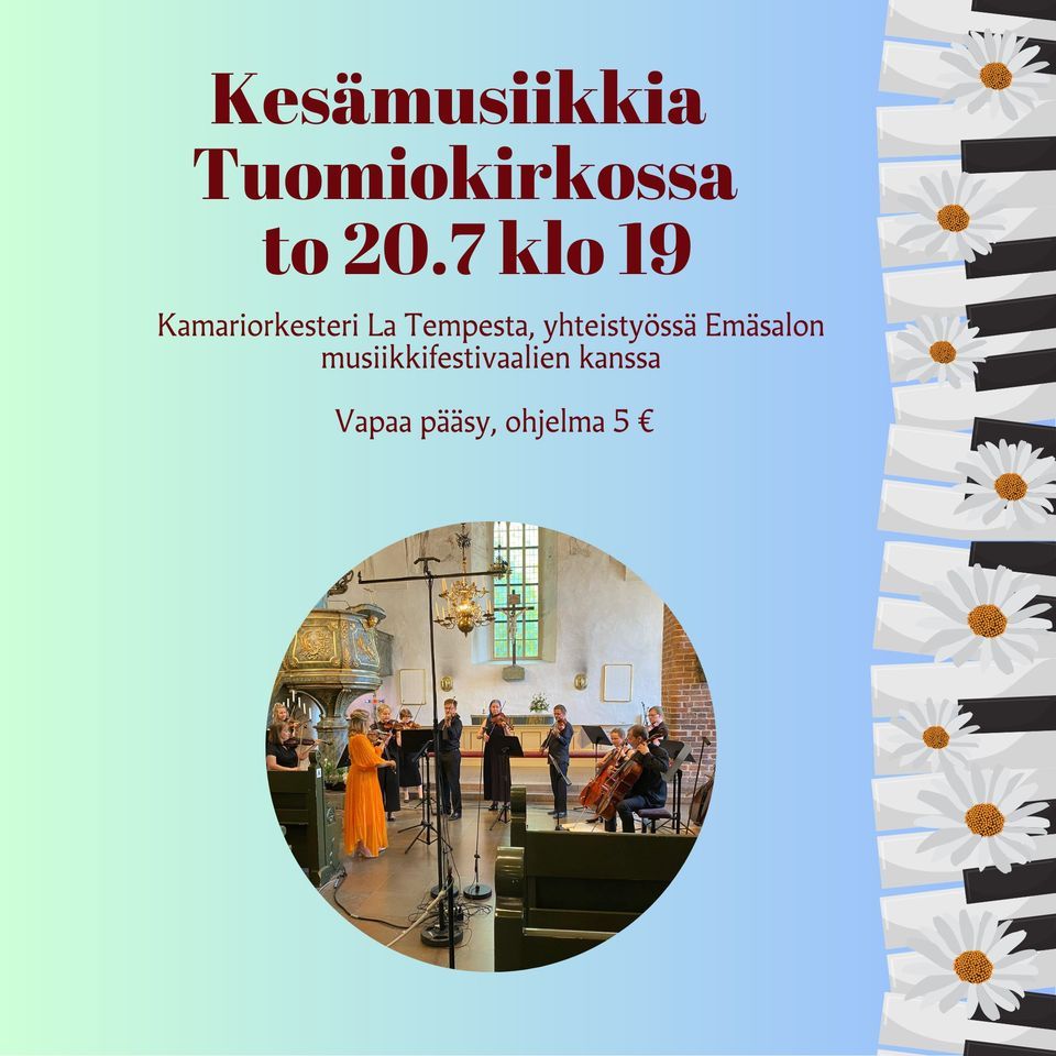 Kes\u00e4musiikkia tuomiokirkossa